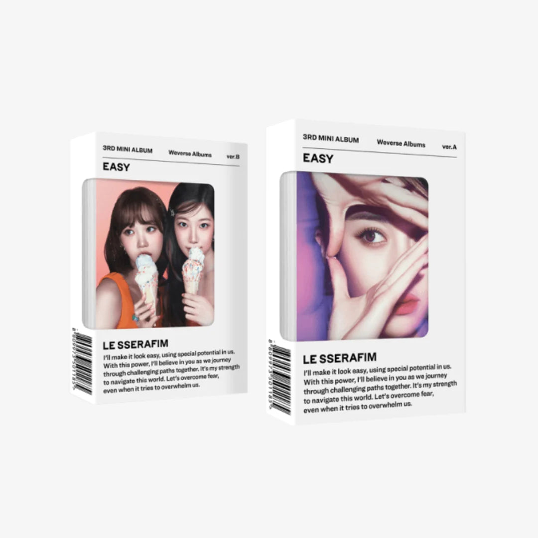 LE SSERAFIM - EASY - WEVERSE VER.