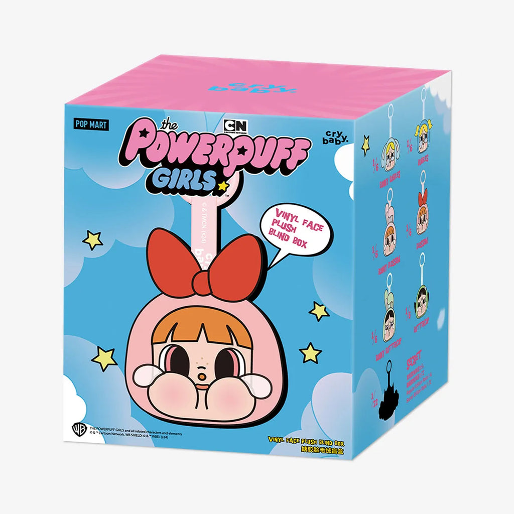 CRYBABY × Powerpuff Girls Series-Vinyl Face Plush Blind Box [RANDOM]