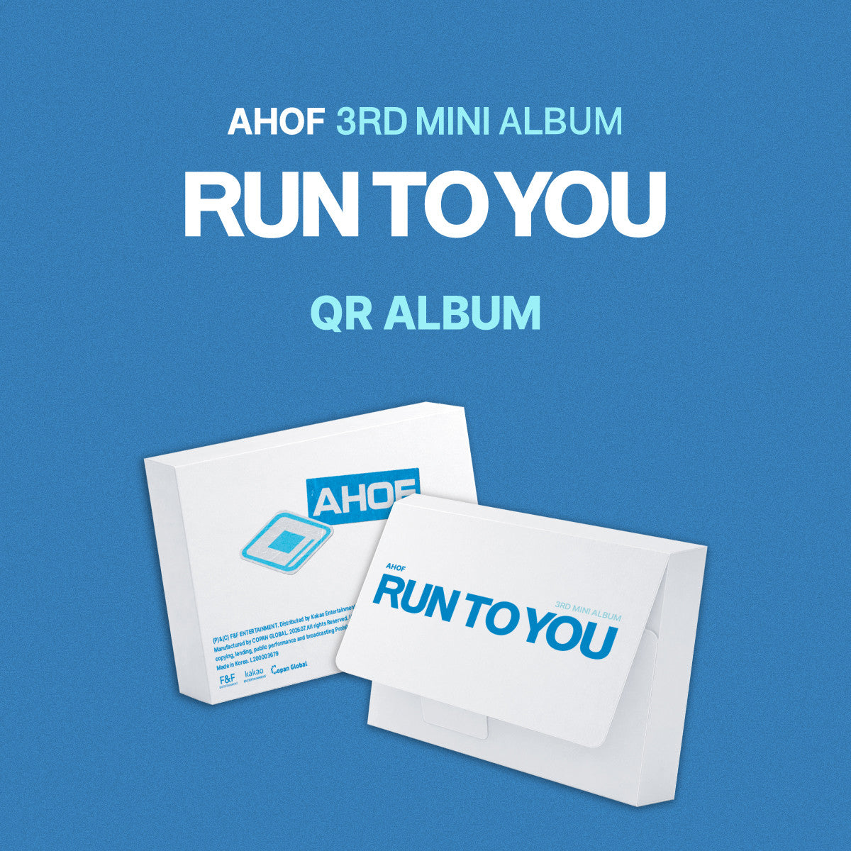 AHOF - RUN TO YOU - QR ALBUM ver.