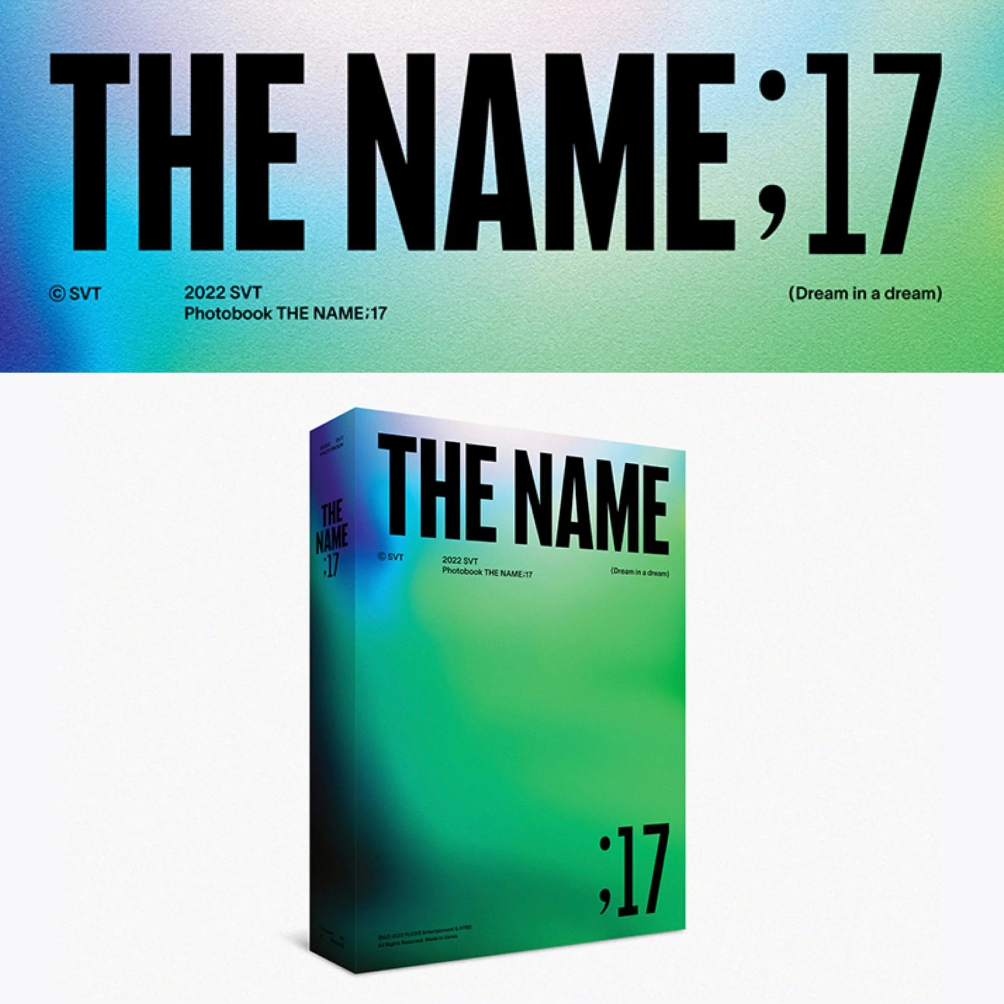 SEVENTEEN - THE NAME ;17 PHOTOBOOK