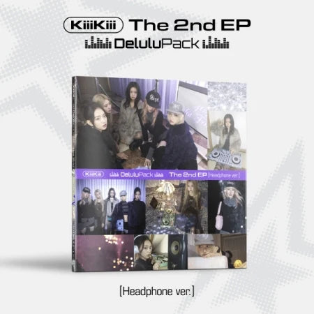 KiiiKiii - [DELULU PACK] 2nd EP Album HEADPHONE Version