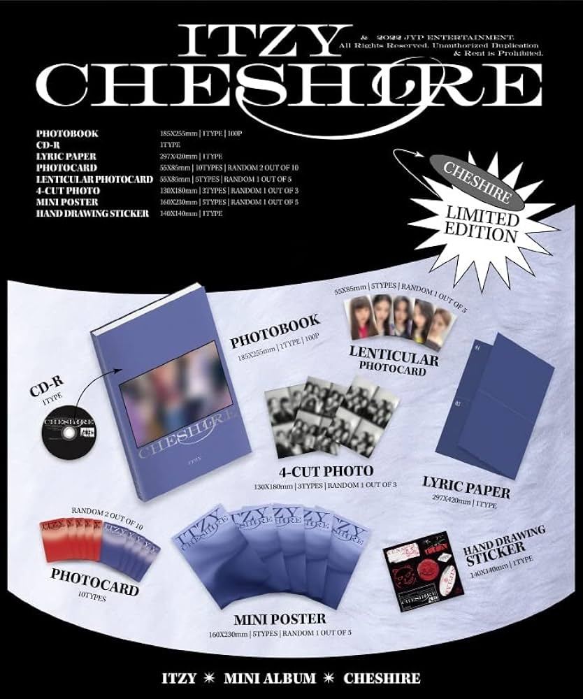 ITZY - CHESHIRE - LIMITED ED VER.
