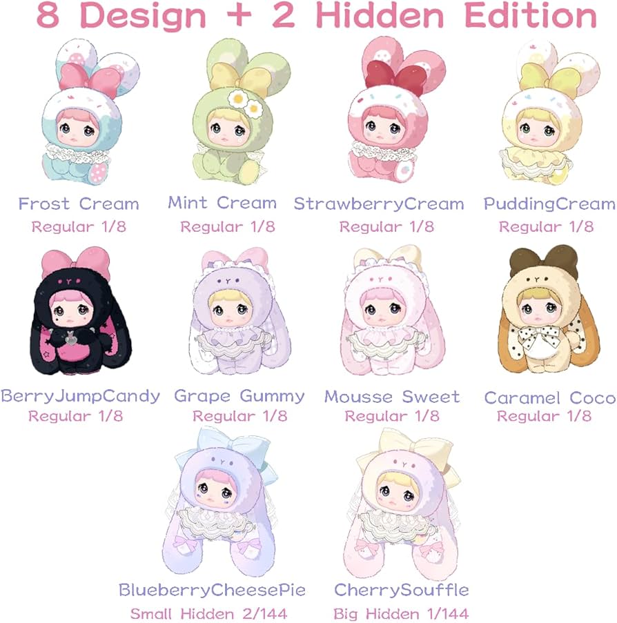 NOMMI SWEETHEART BUNNY BLIND BOX [RANDOM]