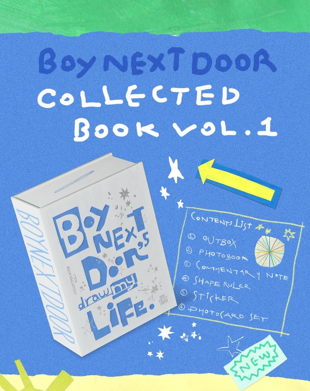 BOYNEXTDOOR - COLLECTED BOOK VOL.1 - DRAW MY LIFE