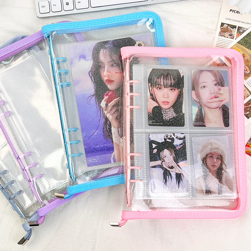 PHOTOCARD BINDER - A5 - 4POCKETS 10 PAGES SLEEVES INCLUDED