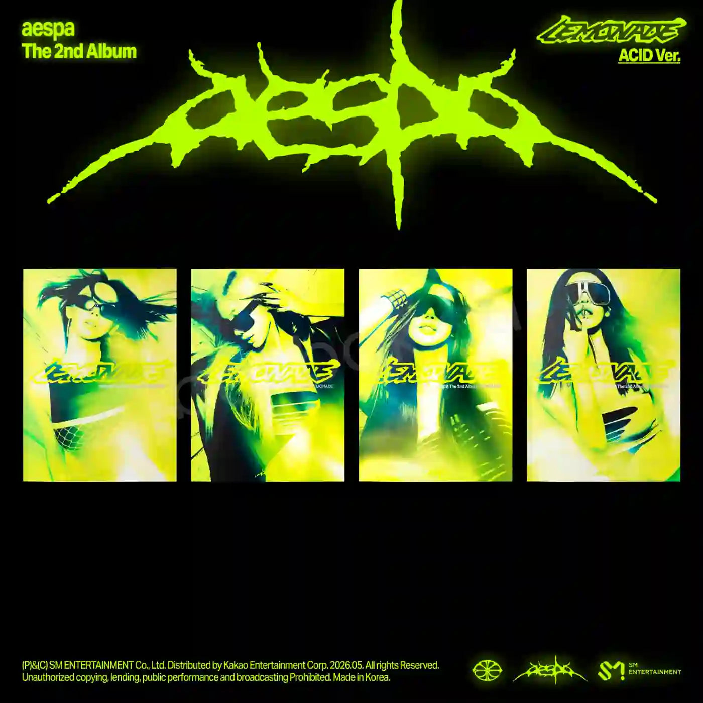 AESPA - LEMONADE - ACID Ver. [RANDOM]