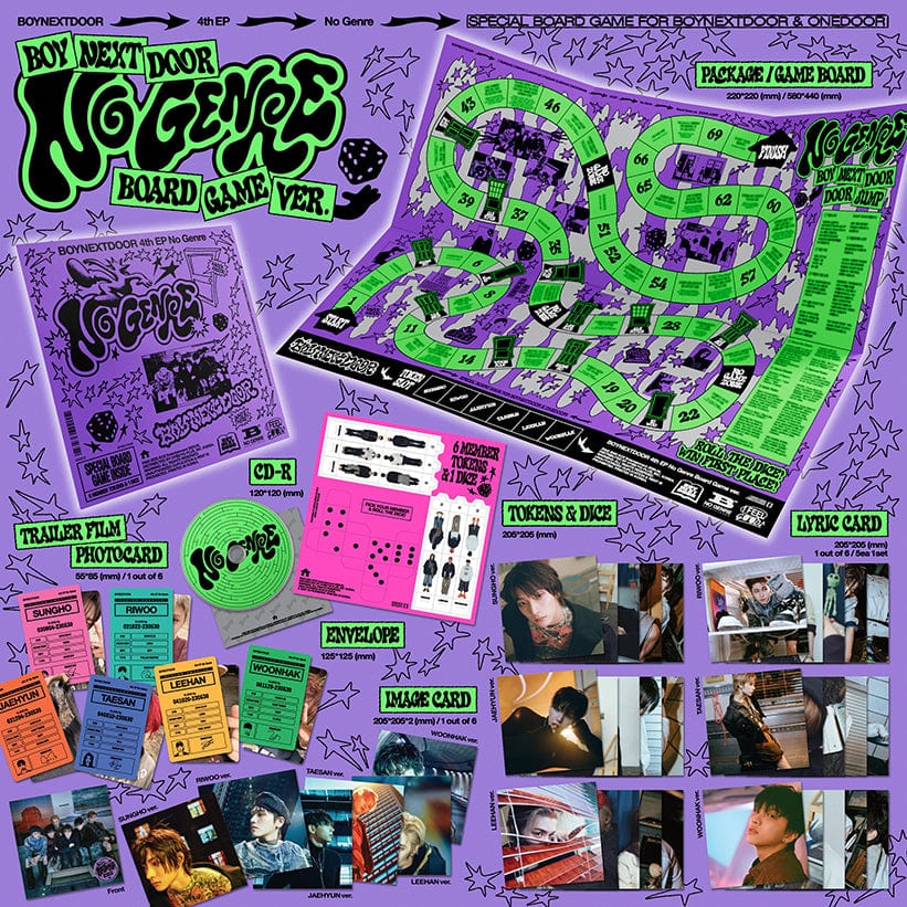 BOYNEXTDOOR - NO GENRE - BOARD GAME ver.