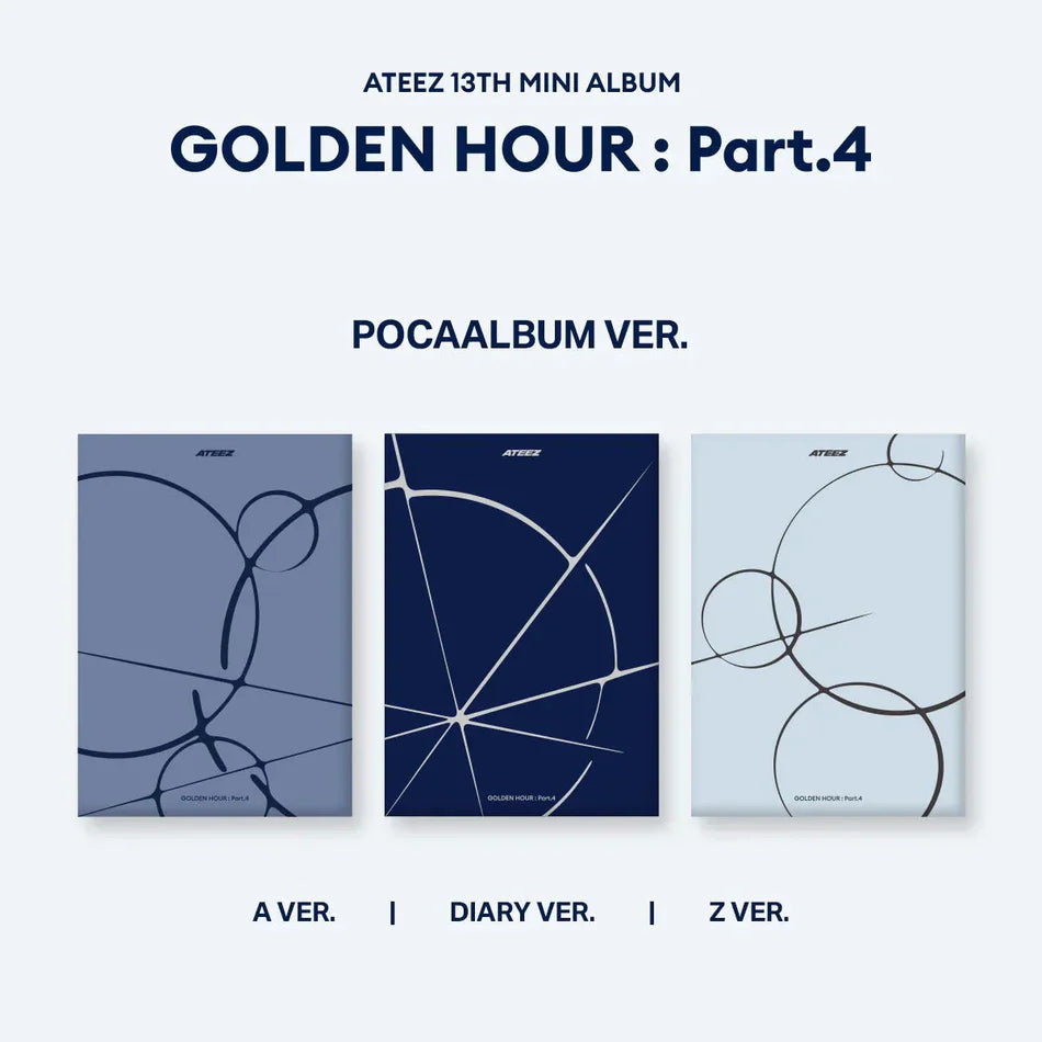 ATEEZ - GOLDEN HOUR : Part 4 - POCAALBUM Ver.
