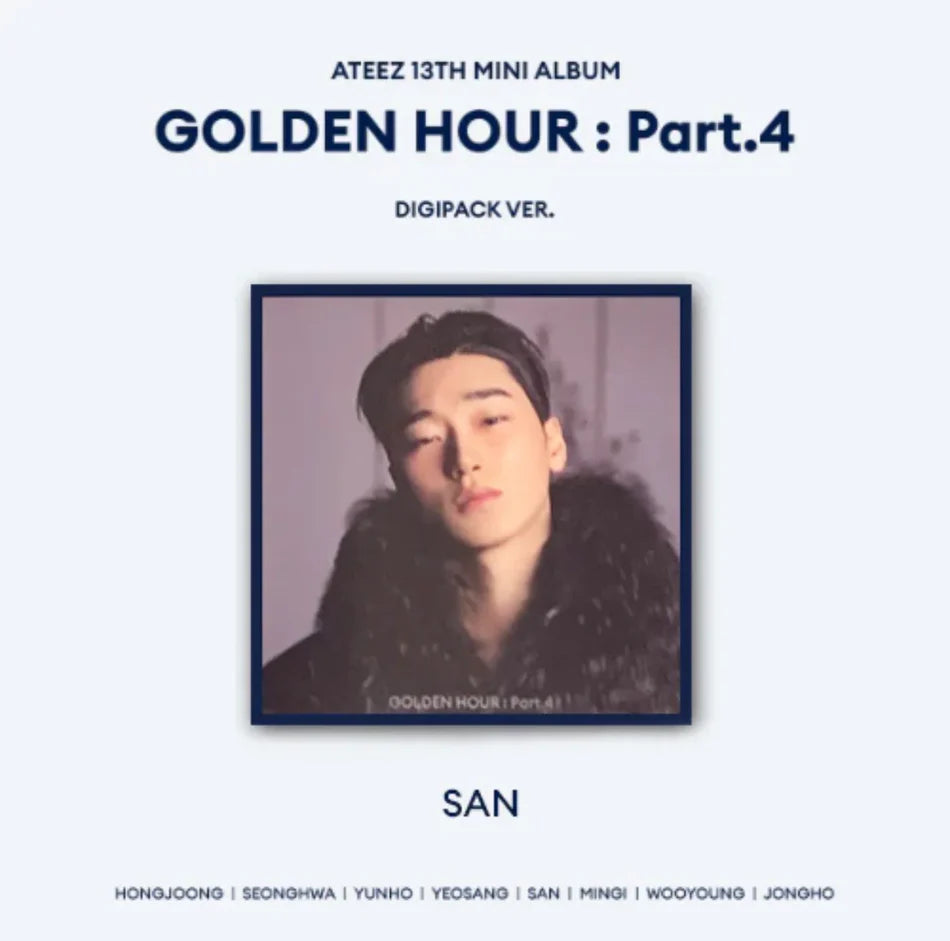 ATEEZ - GOLDEN HOUR: PART 4 - DIGIPACK Ver