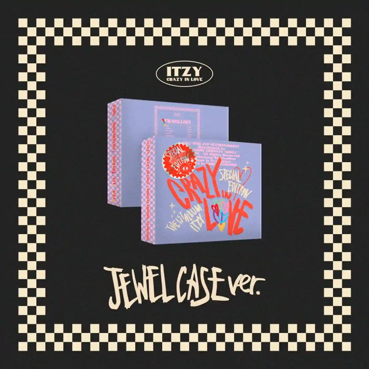 ITZY - CRAZY IN LOVE - JEWEL CASE Ver. (SPECIAL EDITION)