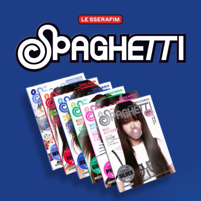 LE SSERAFIM - SPAGHETTI - COMPACT ver.