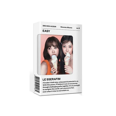 LE SSERAFIM - EASY - WEVERSE VER.