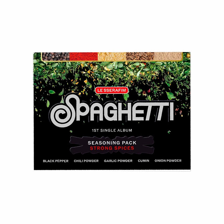 LE SSERAFIM - SPAGHETTI - WEVERSE ver.