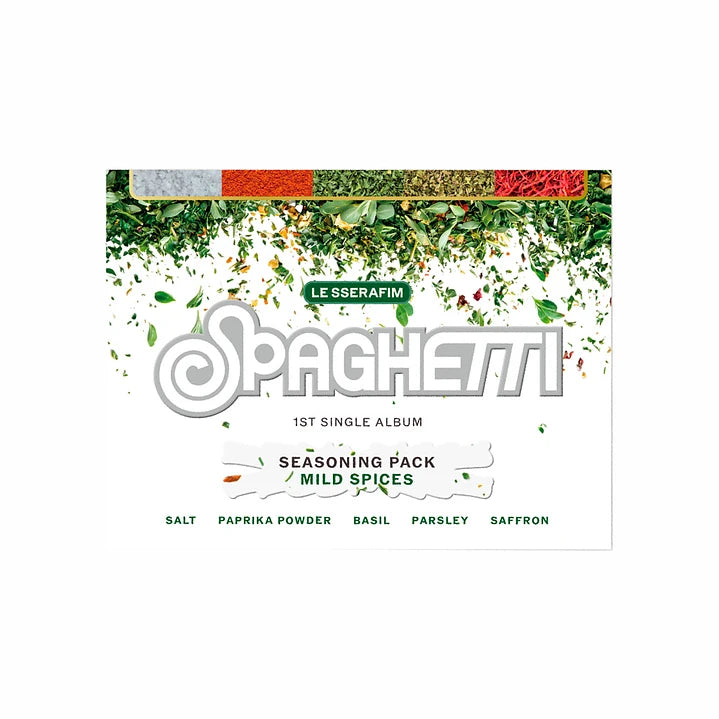 LE SSERAFIM - SPAGHETTI - WEVERSE ver.