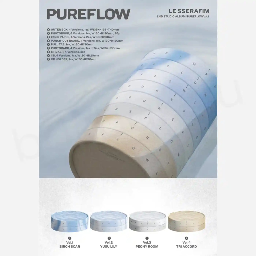 LE SSERAFIM – PUREFLOW pt.1 [2nd Studio Album]