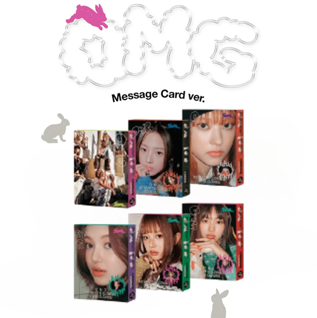 NEW JEANS - OMG - MESSAGE CARD ver.