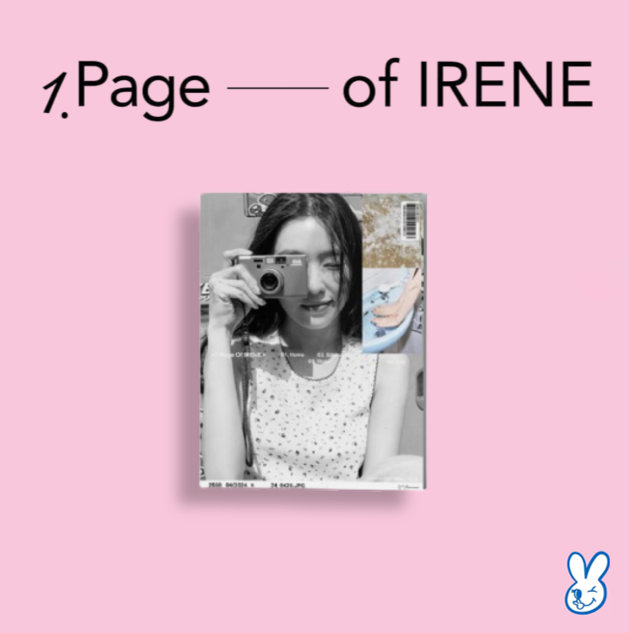 IRENE - PAGE OF IRENE - PHOTOBOOK ver.