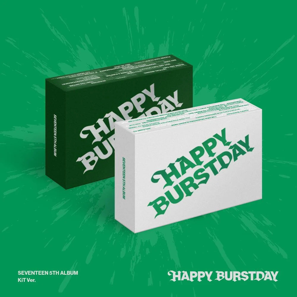 SEVENTEEN - HAPPY BURSTDAY - KIT ver.
