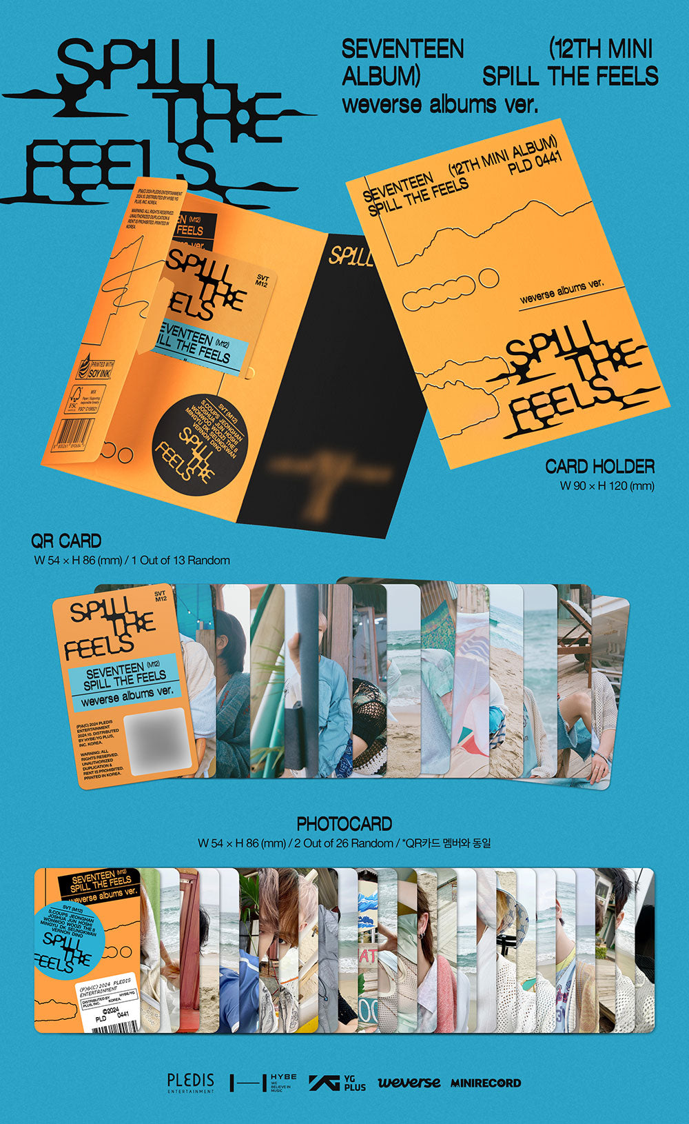 SEVENTEEN - SPILL THE FEELS - WEVERSE ver.
