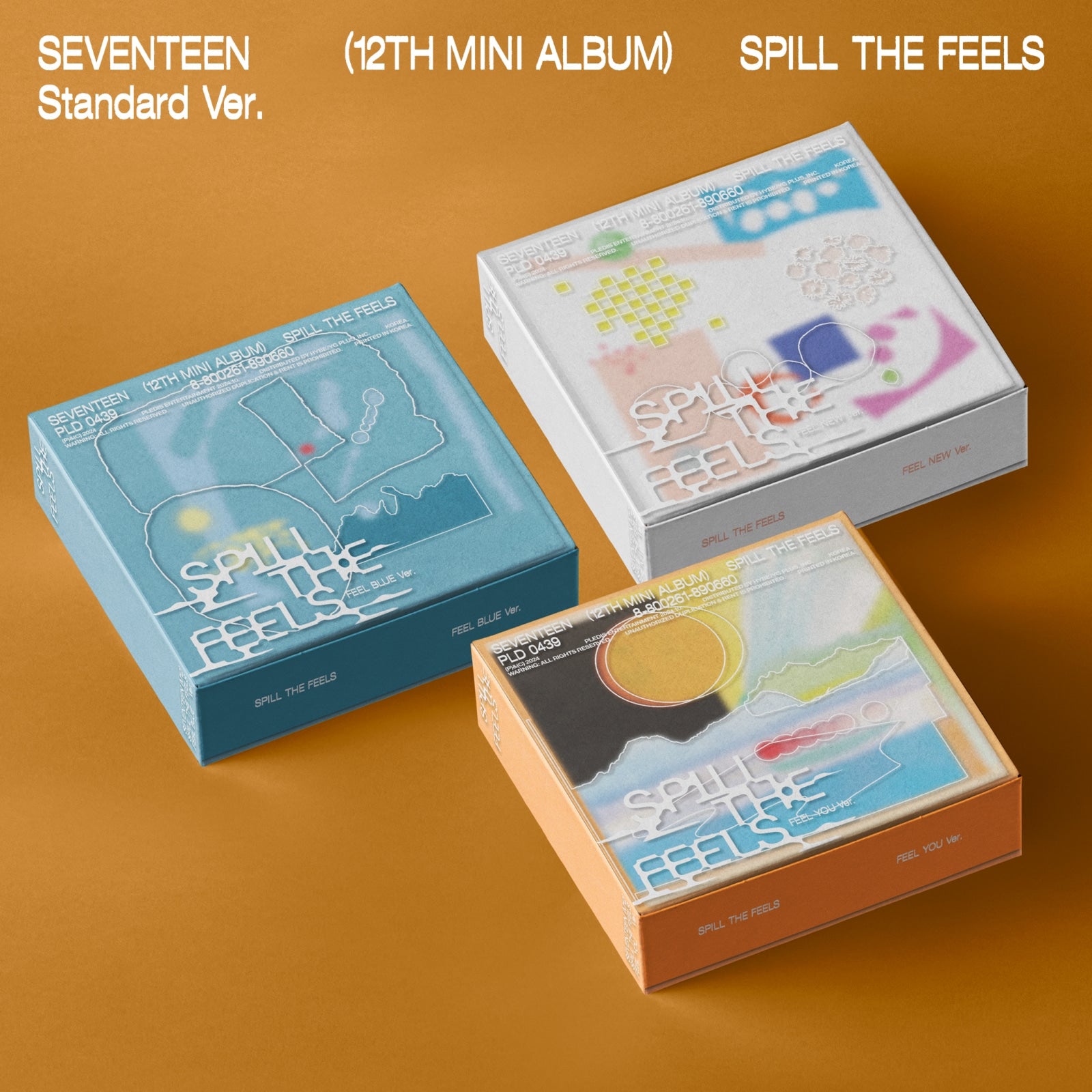 SEVENTEEN - SPILL THE FEELS - STANDARD ver.