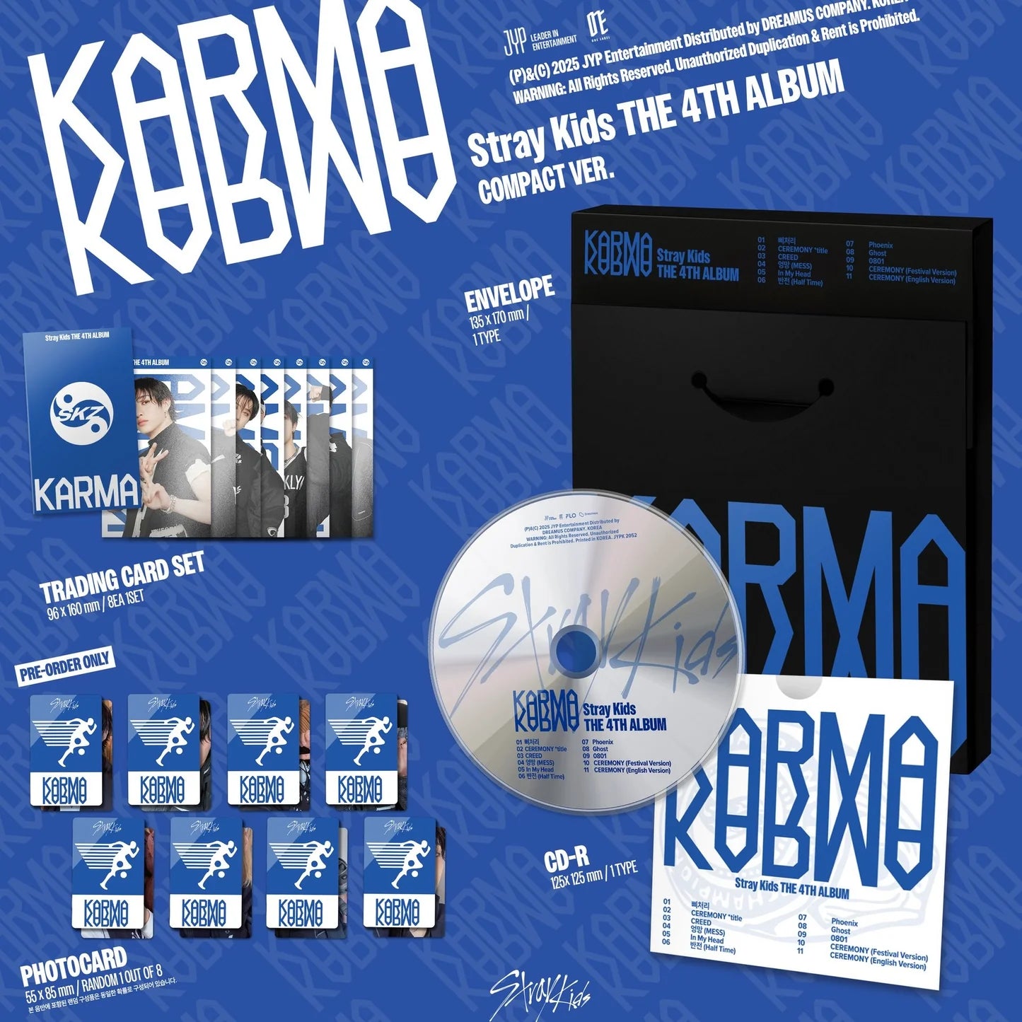 STRAY KIDS - KARMA - COMPACT ver.
