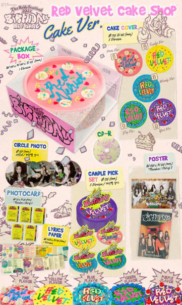RED VELVET - THE REVE FESTIVAL 2022 : BIRTHDAY - CAKE VER. - LIMITED Ver.