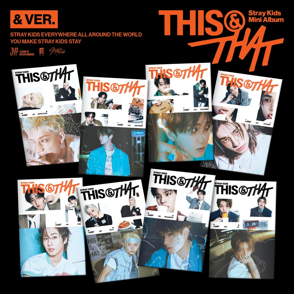 STRAY KIDS - THIS AND THAT - & Ver. [RANDOM]