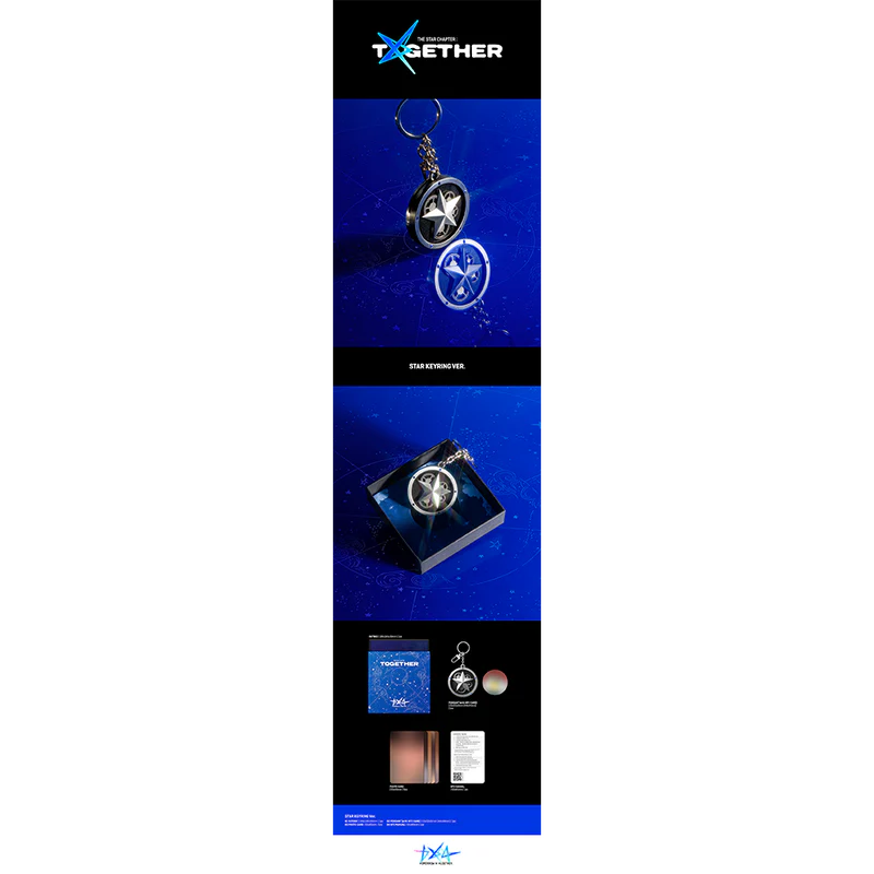 TOMORROW X TOGETHER (TXT) - THE STAR CHAPTER: TOGETHER - STAR KEYRING ver.