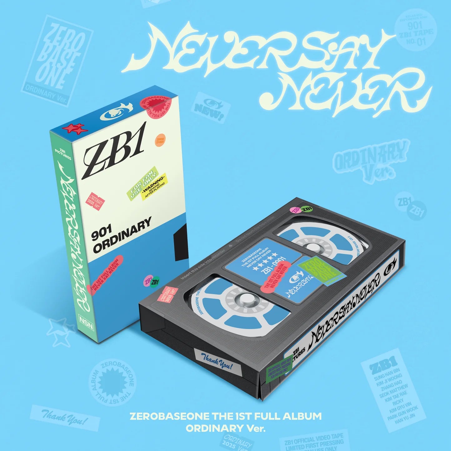 ZEROBASEONE - NEVER SAY NEVER - PHOTOBOOK ver.