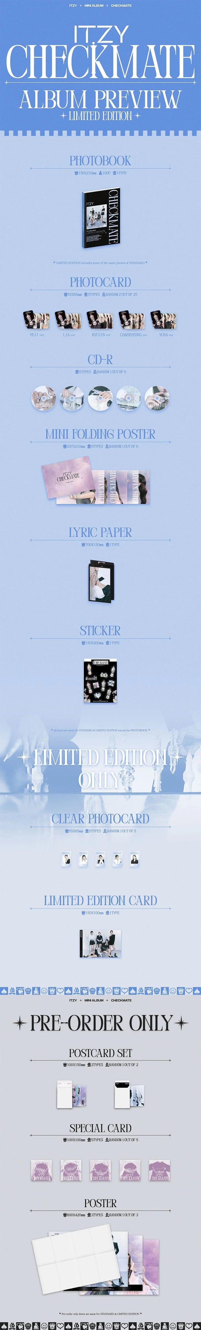 ITZY - CHECKMATE - LIMITED EDITION