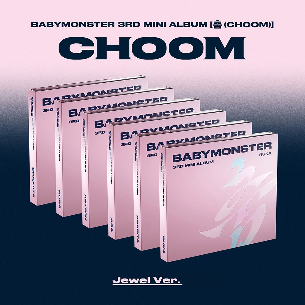 BABYMONSTER - CHOOM - COMPACT Ver. [RANDOM]