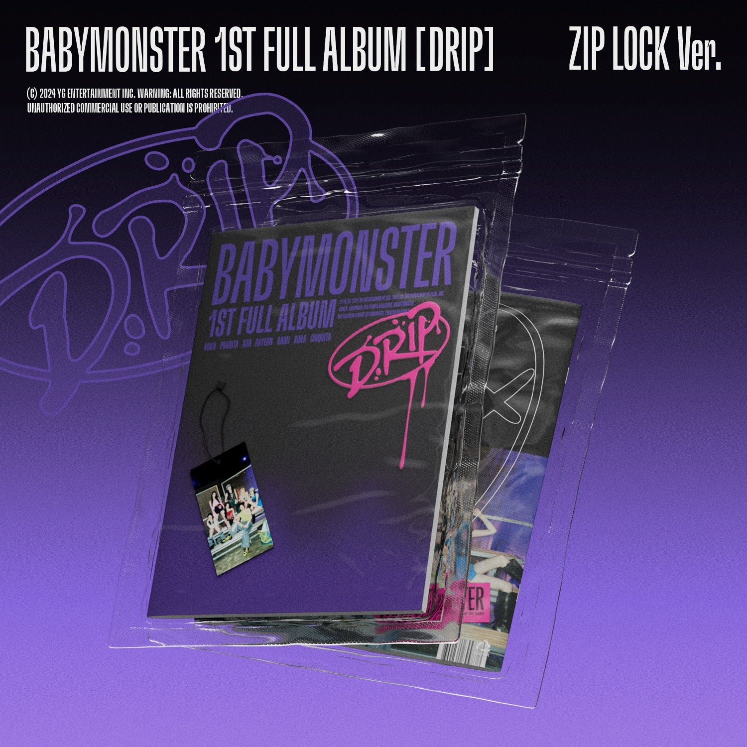 BABYMONSTER - DRIP [ZIPLOCK VER.]