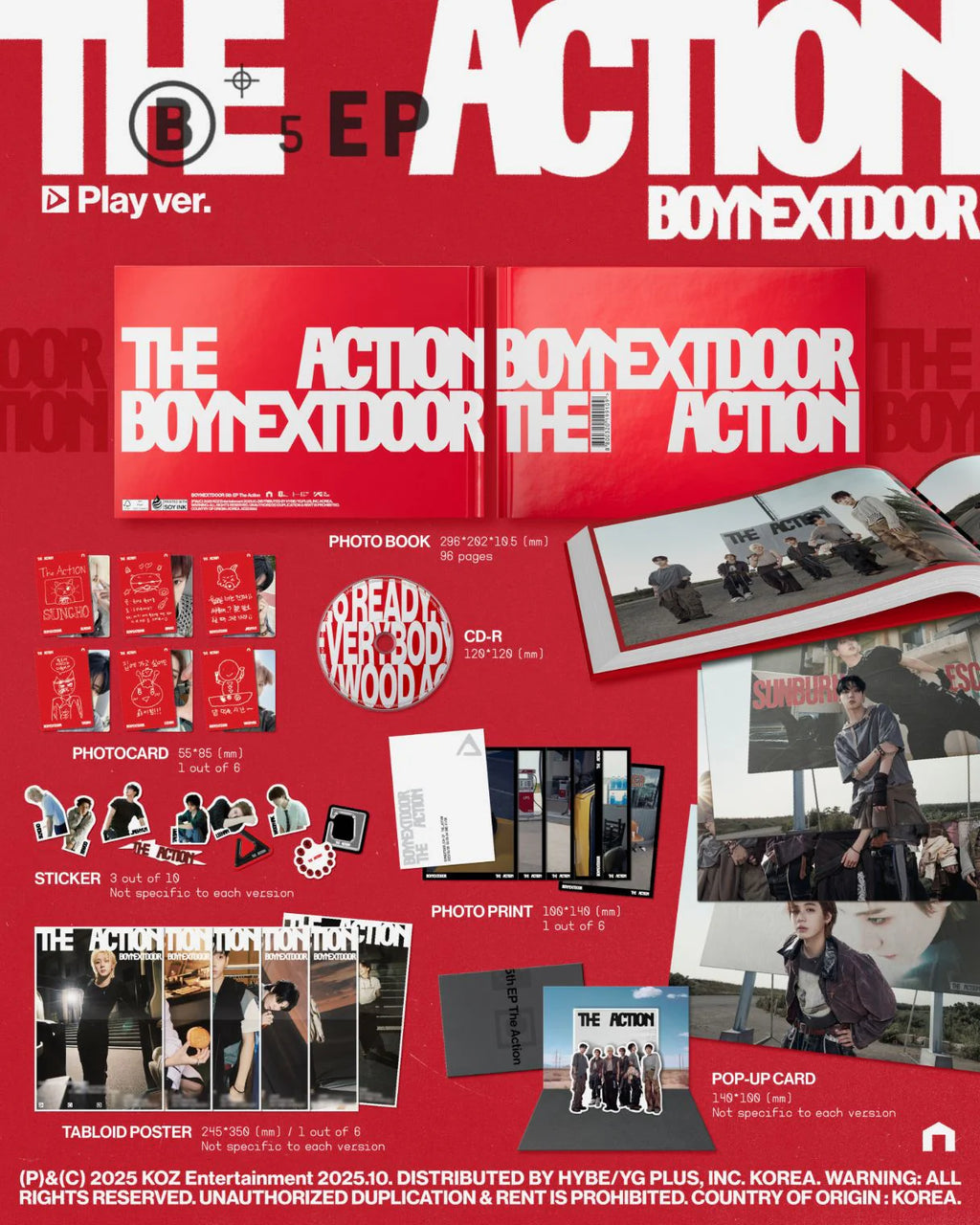 BOYNEXTDOOR - THE ACTION
