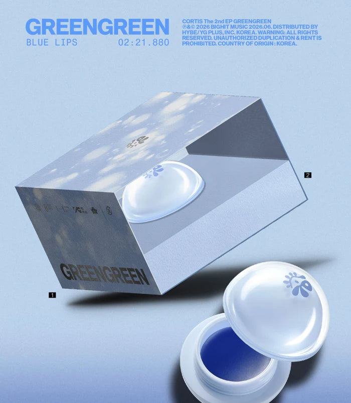 CORTIS - GREEN GREEN - BLUE LIPS Ver.