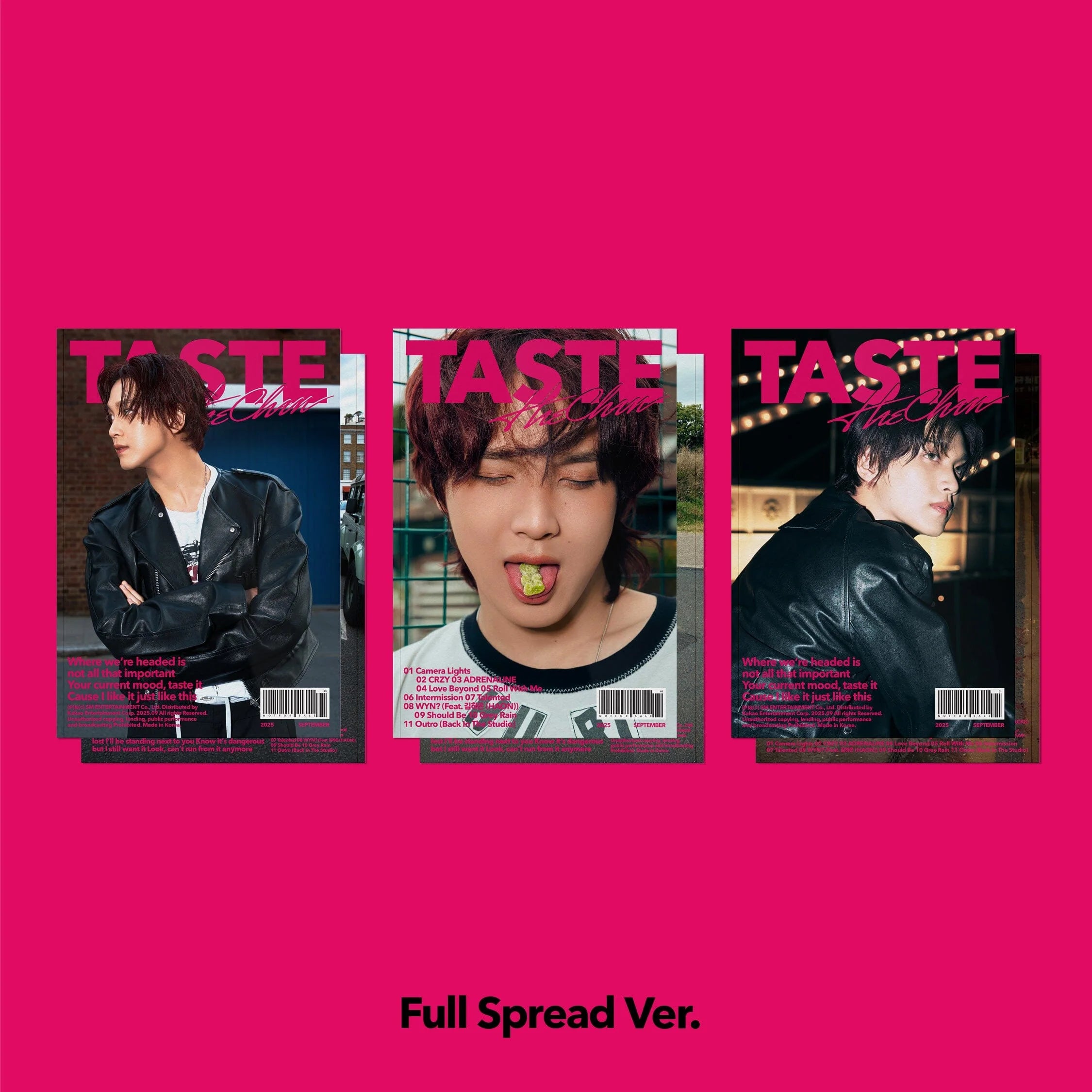 HAECHAN - TASTE - FULL SPREAD Ver.
