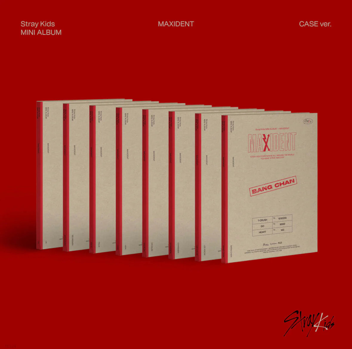 STRAY KIDS - MAXIDENT - CASE Ver. (RANDOM)