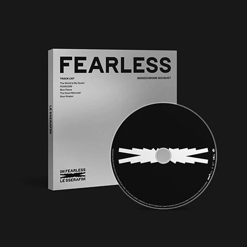 LE SSERAFIM - FEARLESS - MONOCHROME BOUQUET Ver.