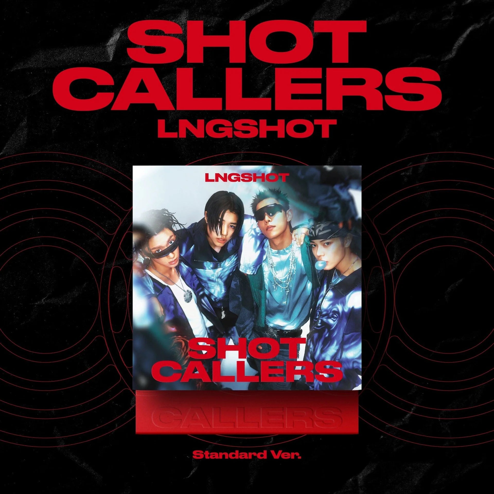 LNGSHOT - Debut EP Album [ Shot Callers ] Standard Ver