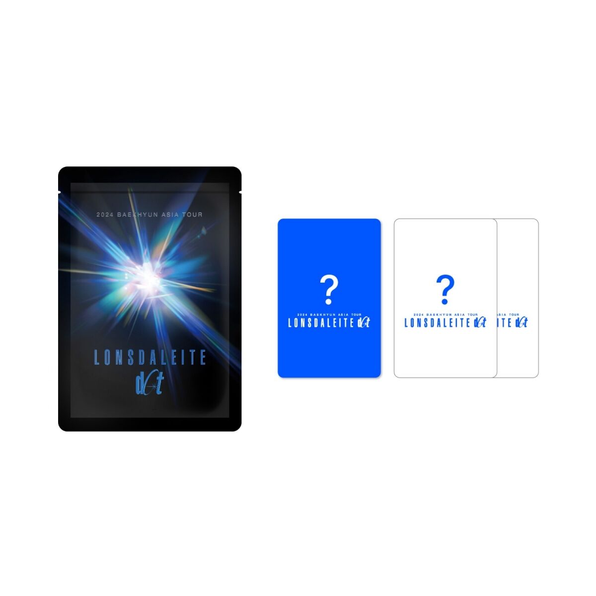 BAEKHYUN - Asia Tour LONSDALEITE [Photocard SET]